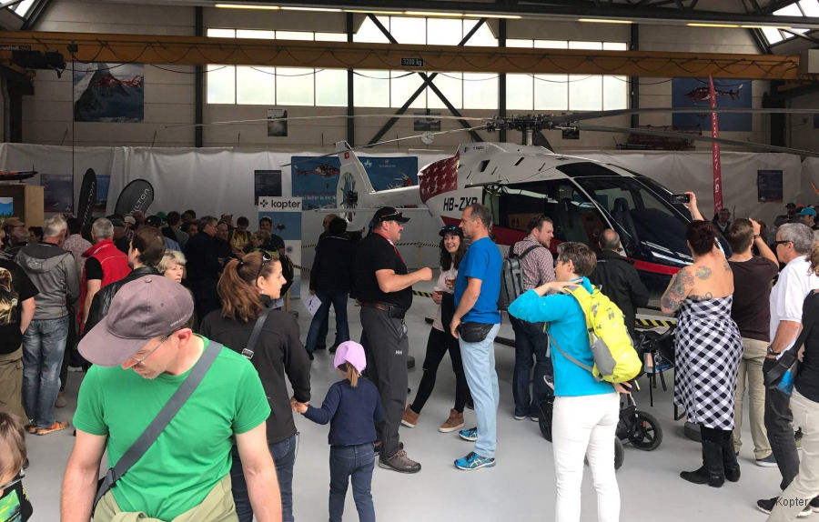 Kopter SH09 at Air Zermatt 50th Anniversary