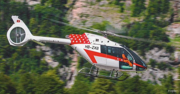 Kopter SH09 at Air Zermatt 50th Anniversary