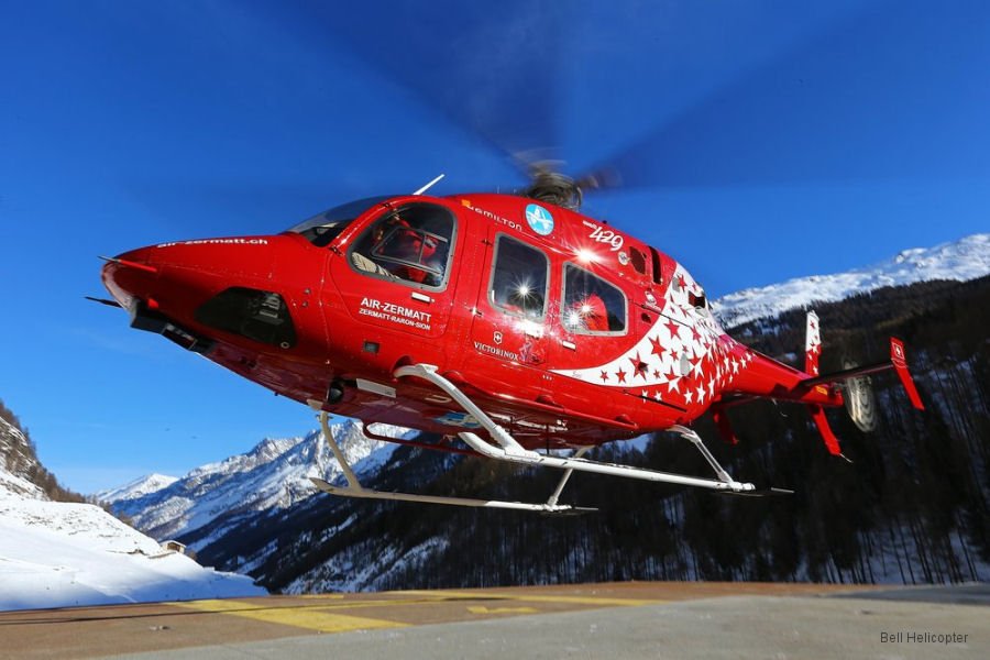 Air Zermatt Celebrates 50 Years with Second Bell 429