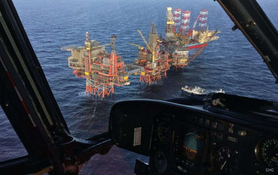 CHC Norway Super Puma Renewed with Aker BP