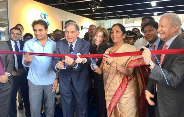 Tata Inaugurates Apache Fuselage Facility