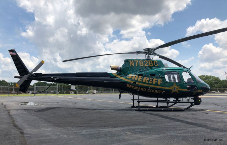 Broward Sheriff’s New H125 at APSCON 2018