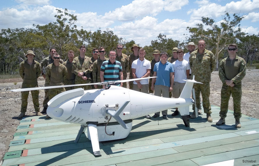 Australian Army Tested Schiebel Camcopter S-100 Drone