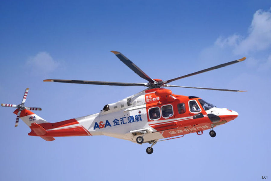 AW139 in Shanghai Zenisun Investment Group
