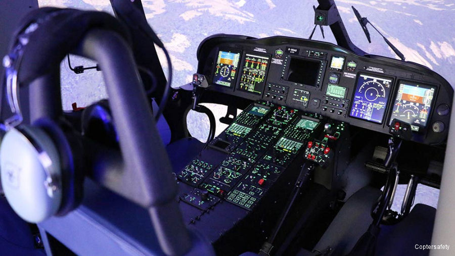 Coptersafety’s AW139 Phase 7 Simulator