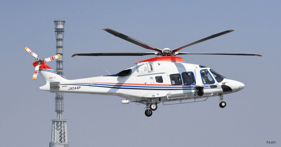 Second Japan’ News Media AW169 for Asahi