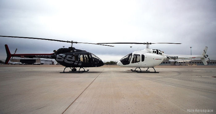 Able Aerospace Rolls Out Bell 505 Support