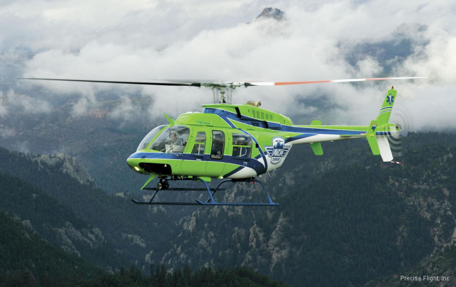 Pulselite Bird Strike Prevention System for Bell 407