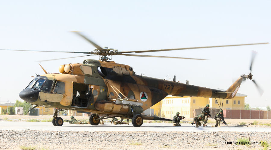 Afghan Air Force Black Hawk Crashed