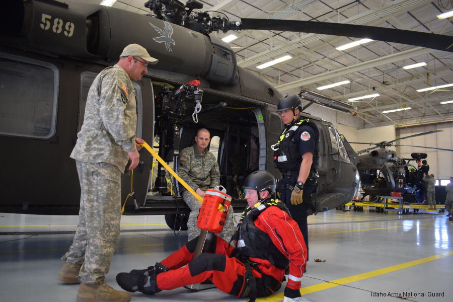 Boise Firefighters Training with the National Guard