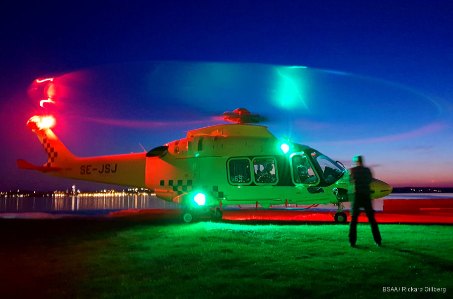 Scandinavian AirAmbulance Received Fifth AW169
