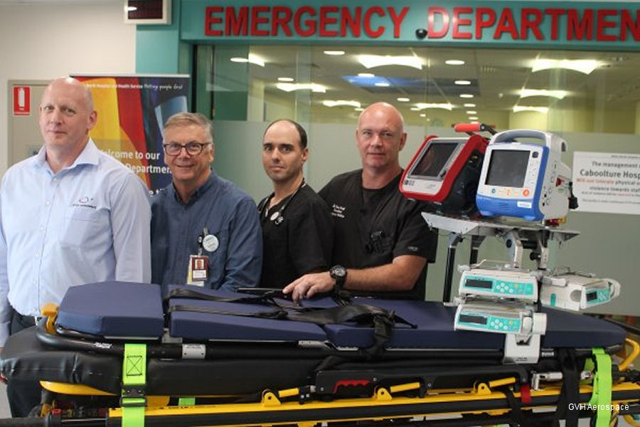 New Aeromedical Stretcher for Caboolture Hospital