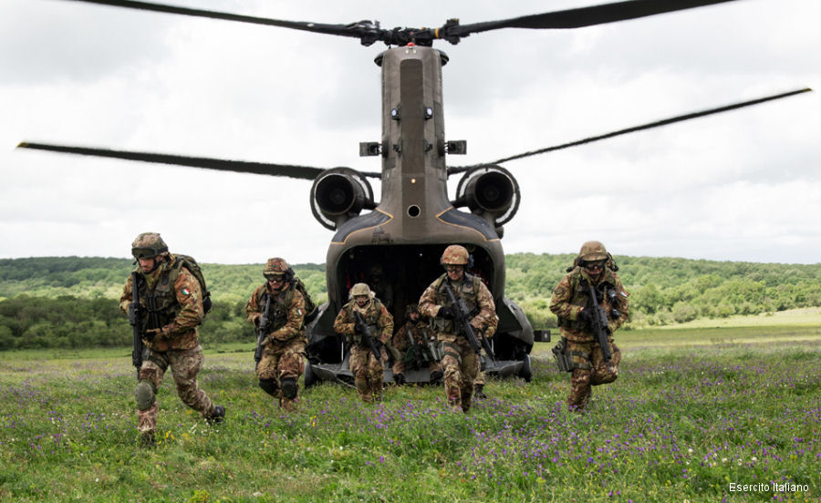 Italian Army Aviation CAEX 2018 Exercise