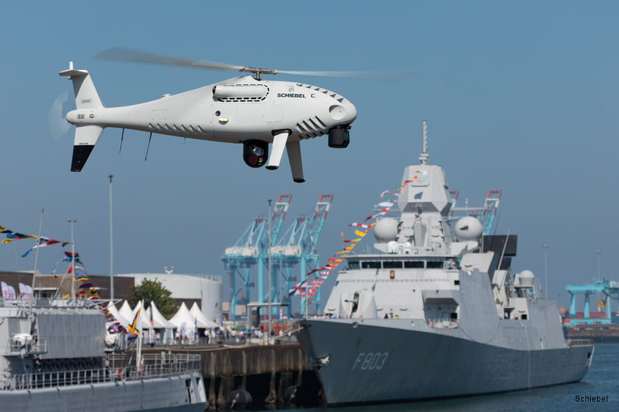 Schiebel Camcopter Trials for the Belgian Navy