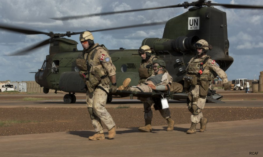 Canadians Completes its First MedEvac in Mali