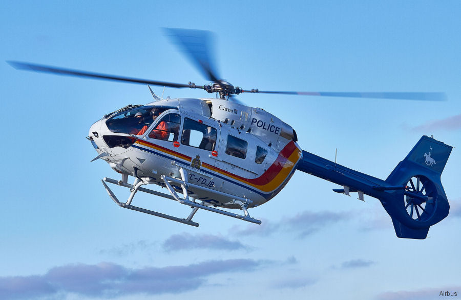 Royal Canadian Mounted Police First H145