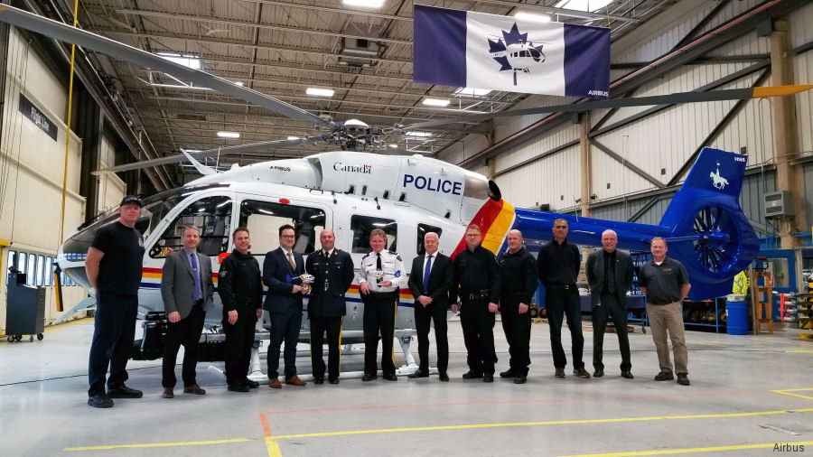 Royal Canadian Mounted Police First H145