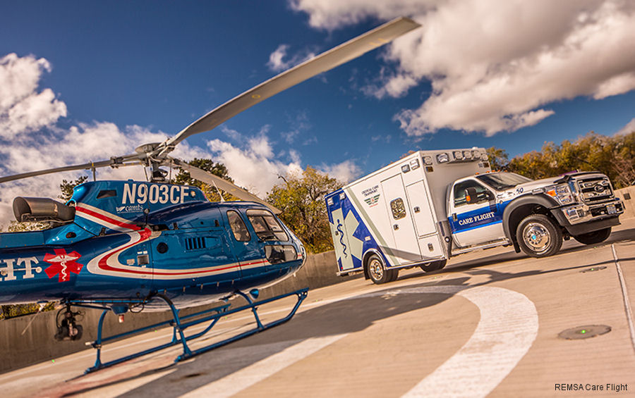 Med-Trans Partners with REMSA Care Flight