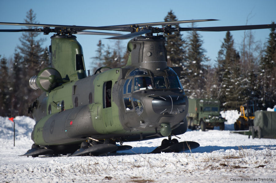 Boeing Maintenance for Canadian Chinook