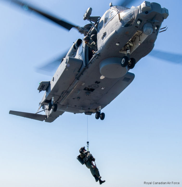 Virtual Reality Rescue Hoist Simulator for CH-148