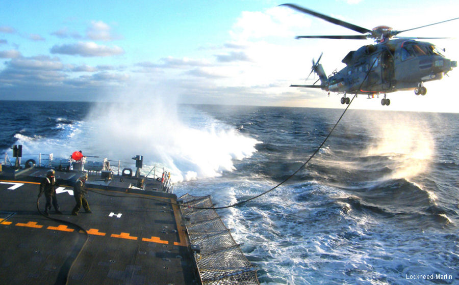 CH-148 Cyclone Receive Award for Shipboard Tests