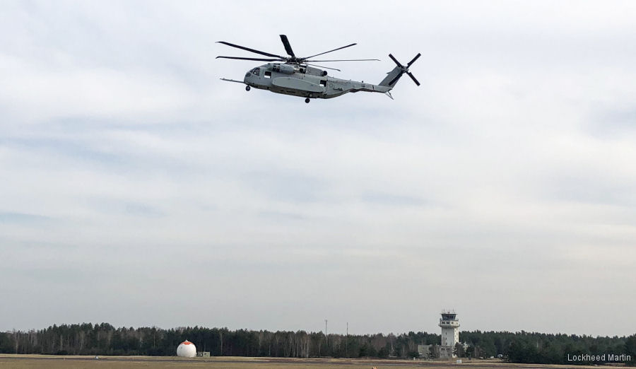 CH-53K Historic First Flight in Germany