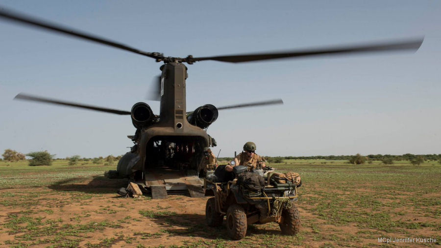 Canadian Chinook Declared Ready in Mali