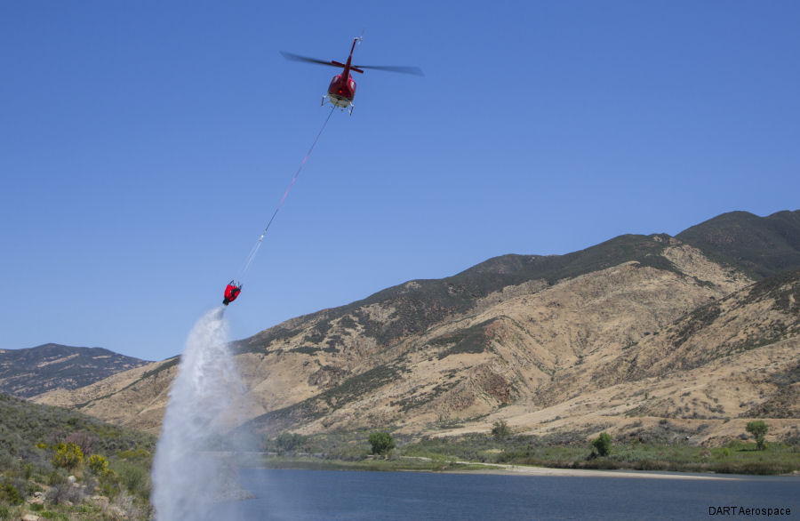 Guardian Tested New DART Firefighting Bucket