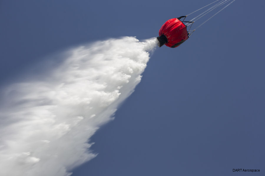 Guardian Tested New DART Firefighting Bucket