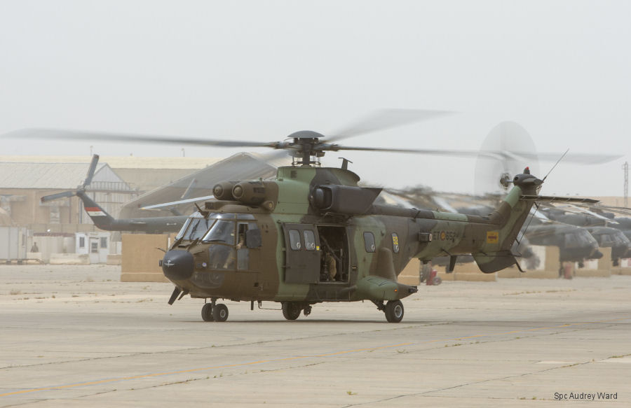 Spain’ Army Helicopters First Rotation in Iraq