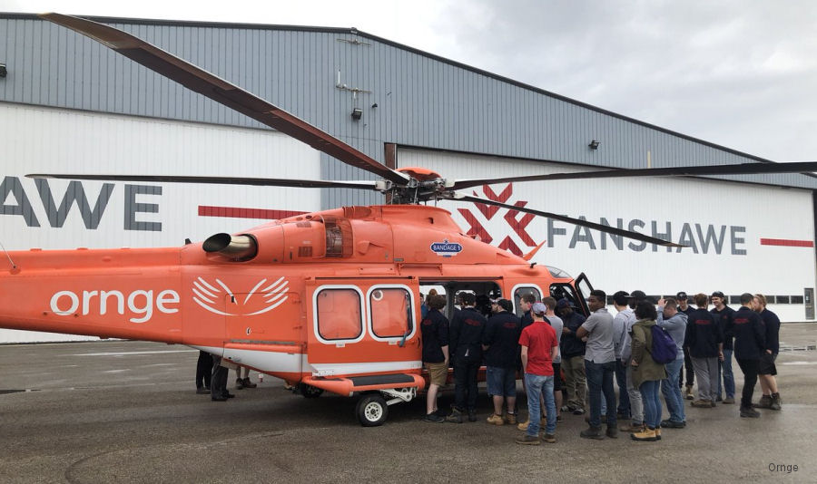 Ornge Donates S-76A to Fanshawe College
