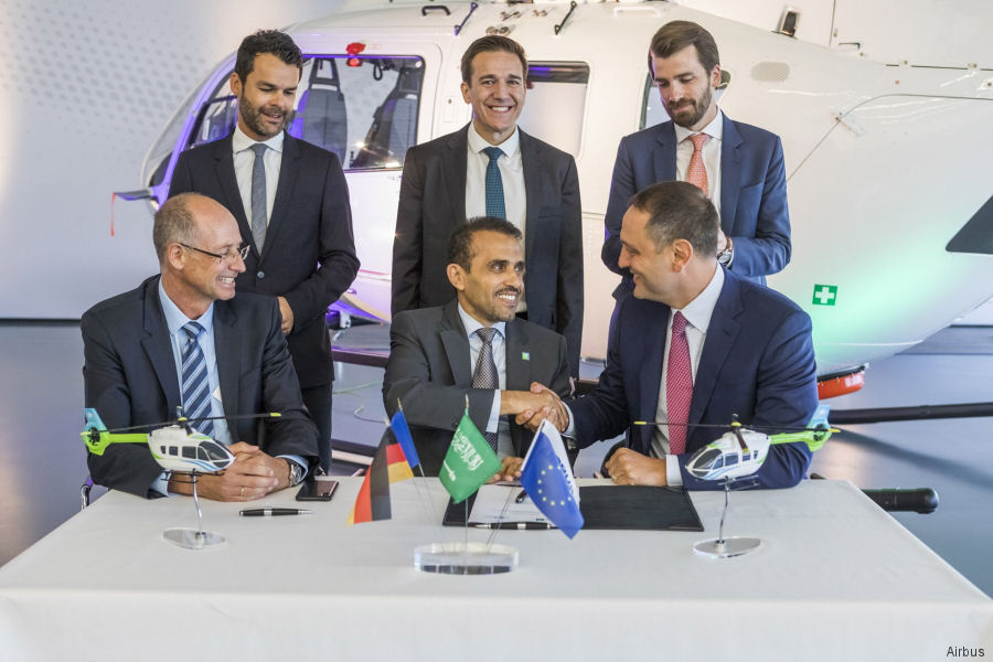 Milestone to Provide Five H145 to Aramco