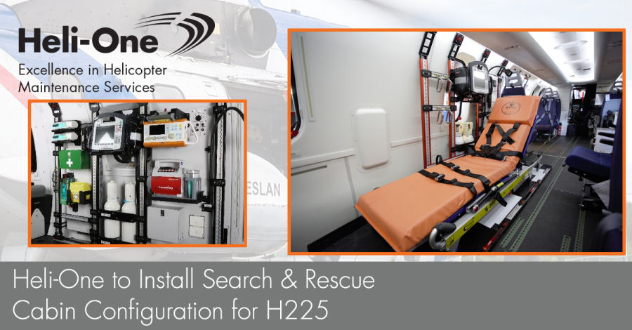 Heli-One Interior for Icelandic Coast Guard H225s