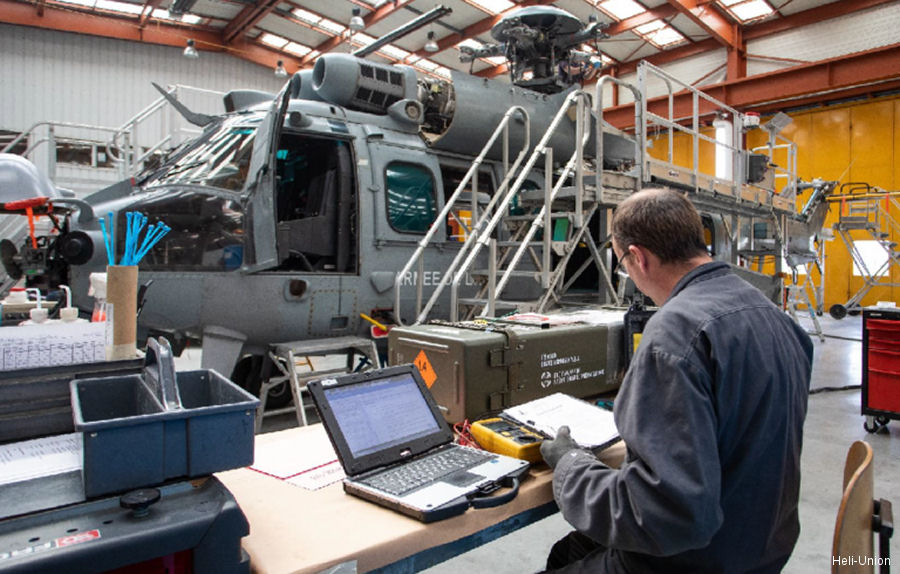 Heli-Union First Ever H225M Major Overhaul