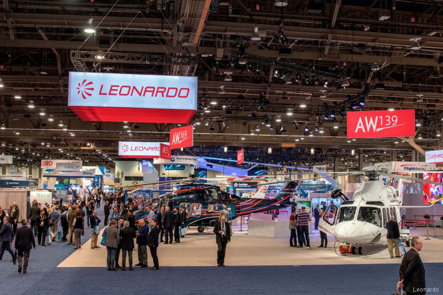 140M Euro Orders for Leonardo at Heli-Expo 2018