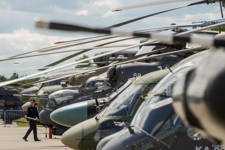 Russian Helicopters at HeliRussia 2018