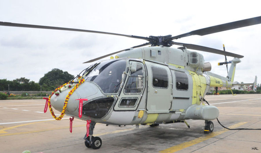 Indian Coast Guard Dhruv Mk3 First Ground Run
