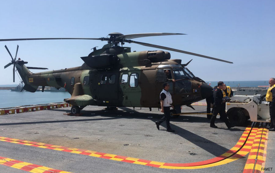 Spanish Army Helicopters Deployed to Iraq