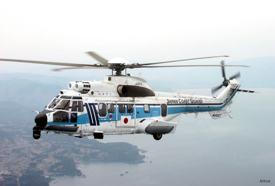 Japan Coast Guard H225 Gets HCare Support