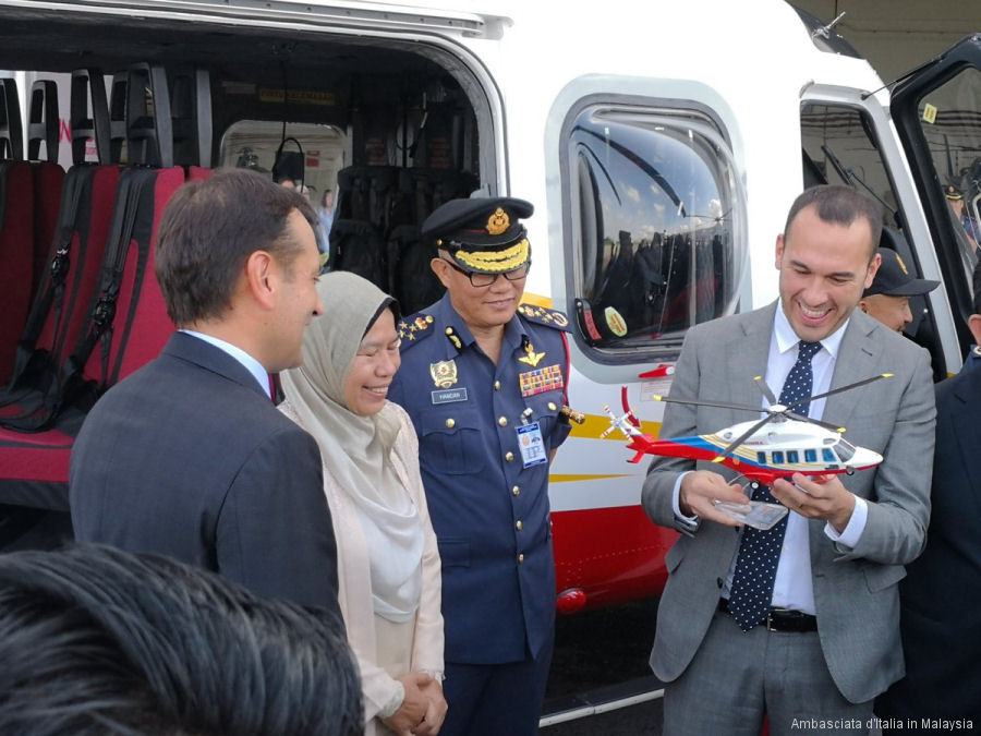 Malaysia Firefighters AW189 Enter Service