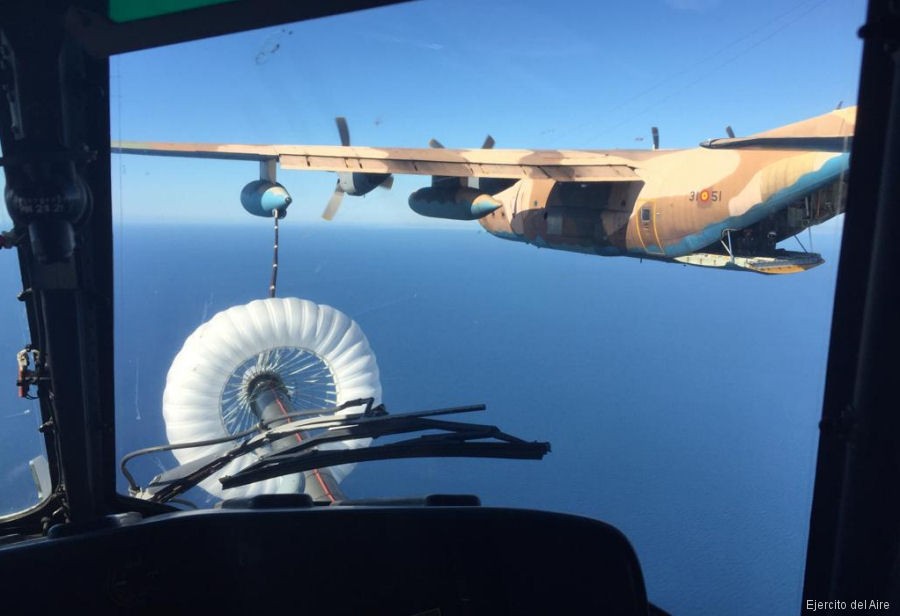 Spanish Tanker Refueled French Caracal