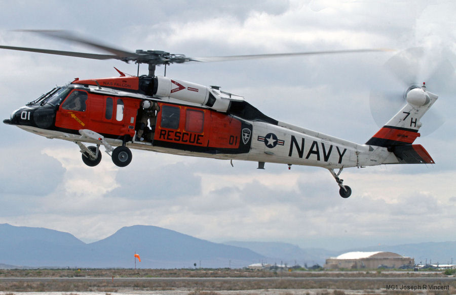 Helicopter Sikorsky MH-60S Seahawk Serial  Register 165769 used by US Navy USN. Aircraft history and location