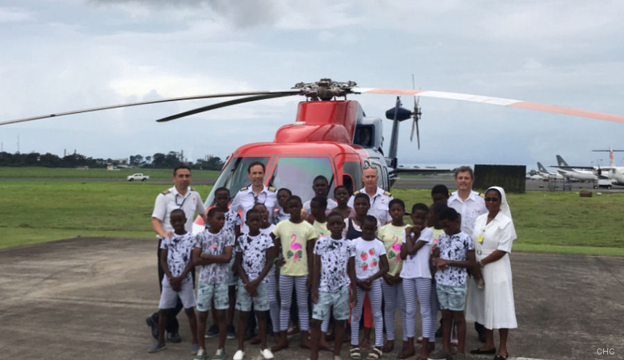Equatorial Guinea’ Children Visited CHC Base