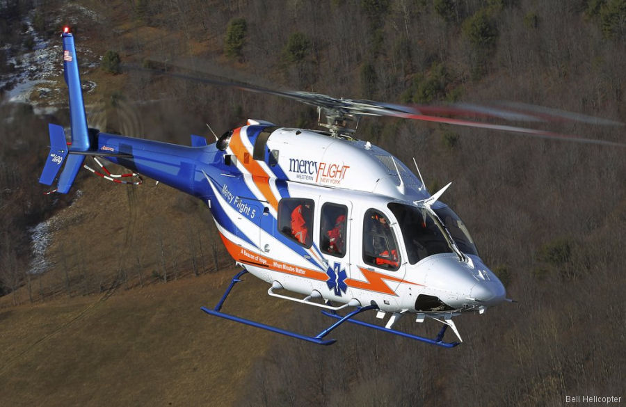 Three Bell 429 to New York Mercy Flight