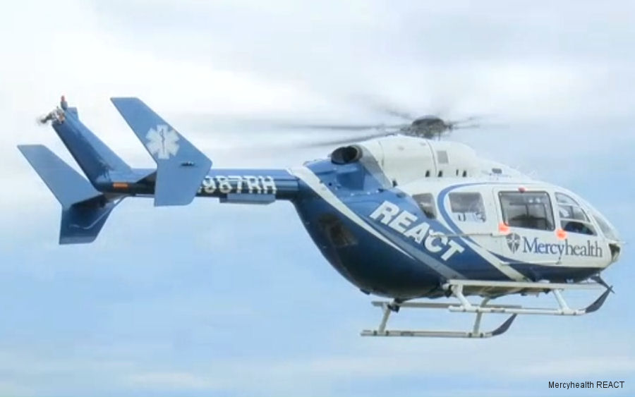 Mercyhealth REACT Upgrades to EC145