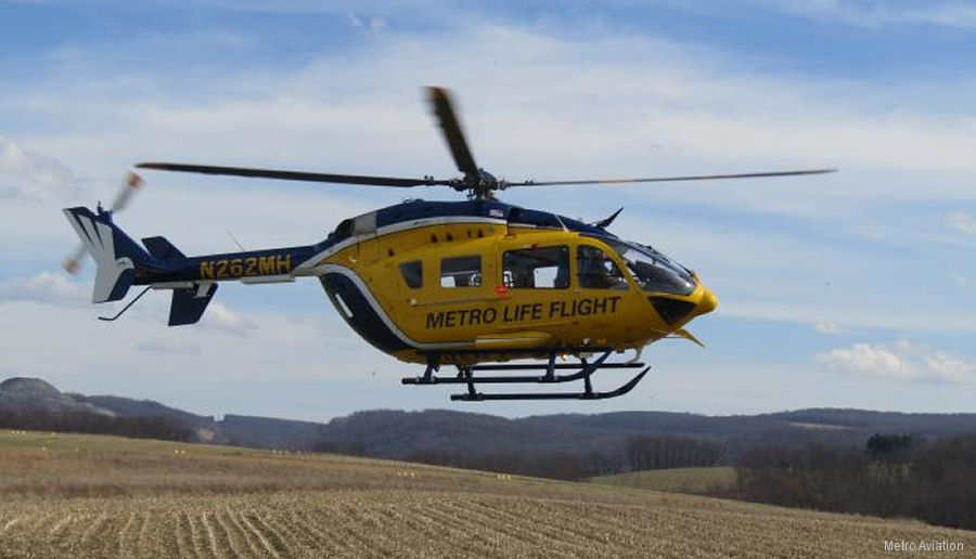 Metro Life Flight EC145 at Heli-Expo 2018