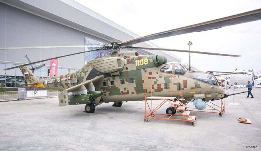 Modernized Mi-35 at Army-2018