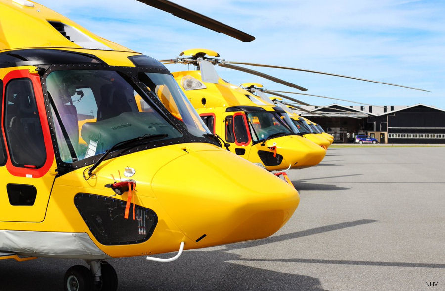 NHV Aberdeen H175 New Contract with Cairn Energy