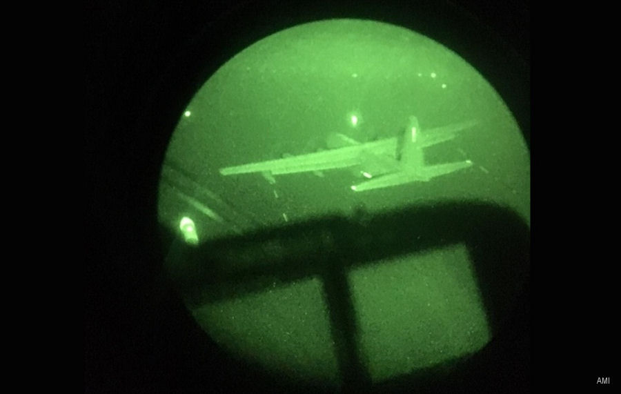 Night Aerial Refueling Capability for Italian HH-101