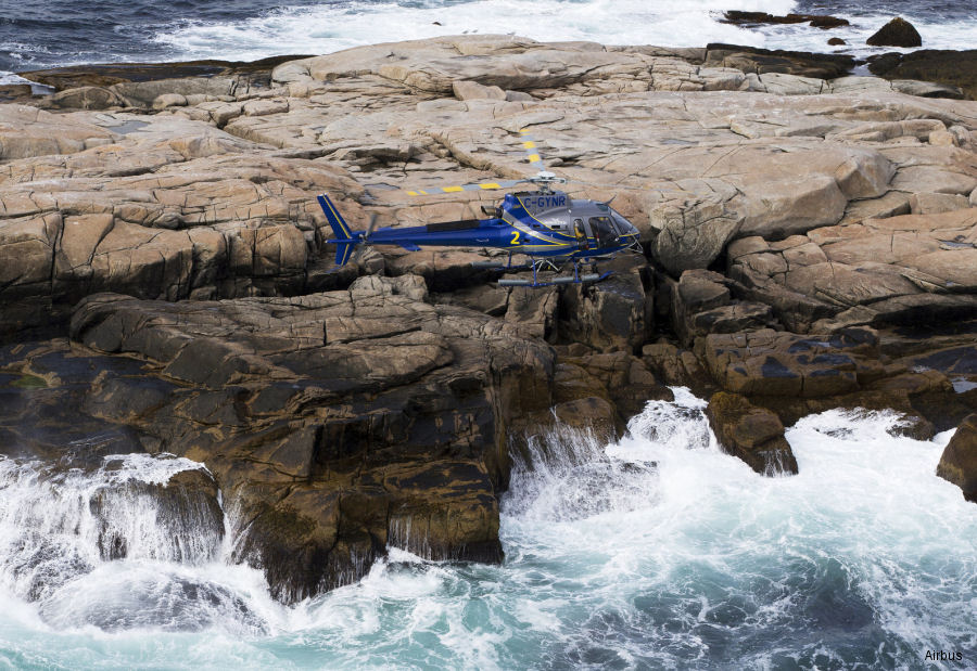 Four H125 at Nova Scotia Department of Natural Resources